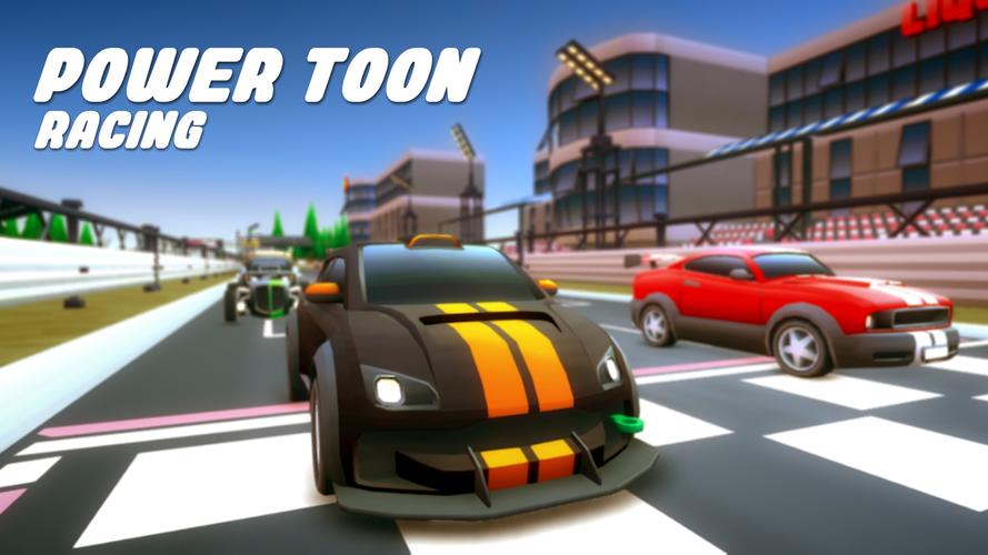 Power Toon Racing स्क्रीनशॉट 0