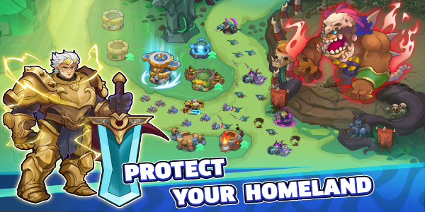 King Of Defense III: TD game Ekran Görüntüsü 1