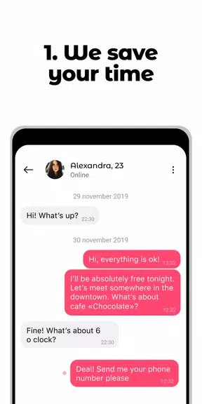 Denim - premium dating app Ekran Görüntüsü 1
