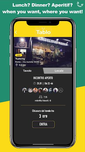 Tablo - Social eating স্ক্রিনশট 0