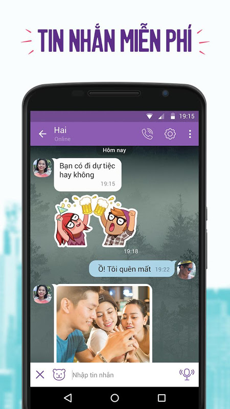 Viber Messenger Schermafbeelding 2