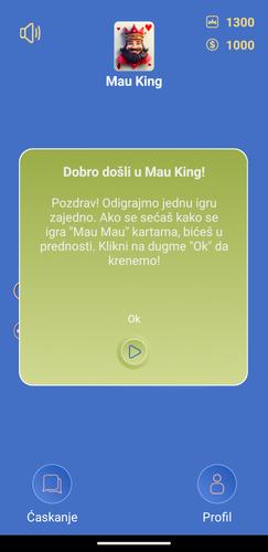 Mau King - Mau Mau Balkan Screenshot 2
