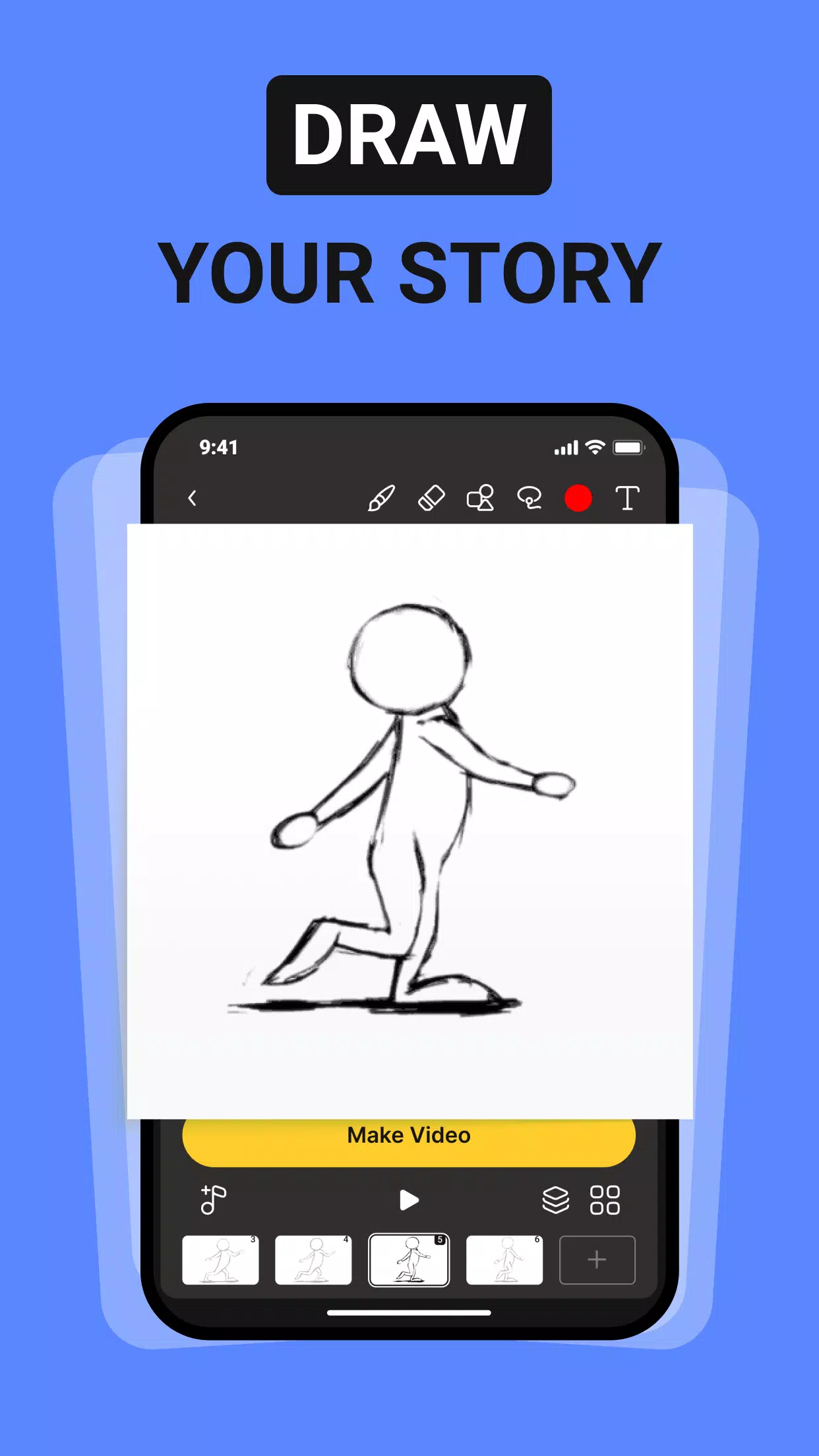 FlipArtify - 2D Draw Animation स्क्रीनशॉट 1