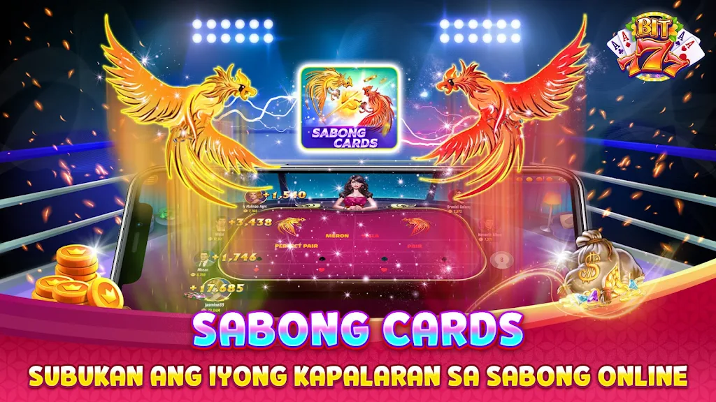 Bit777 - Tongits Pusoy Global 스크린샷 0