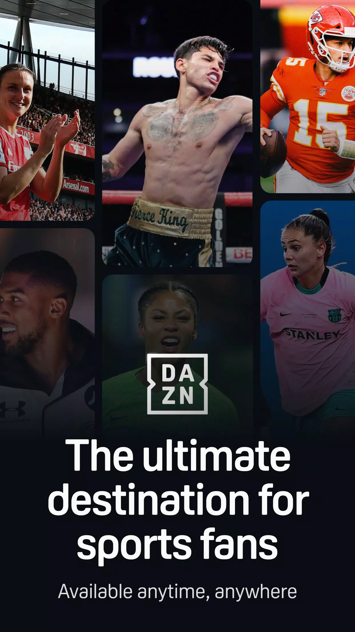 DAZN (運動賽事直播)應用截圖第0張