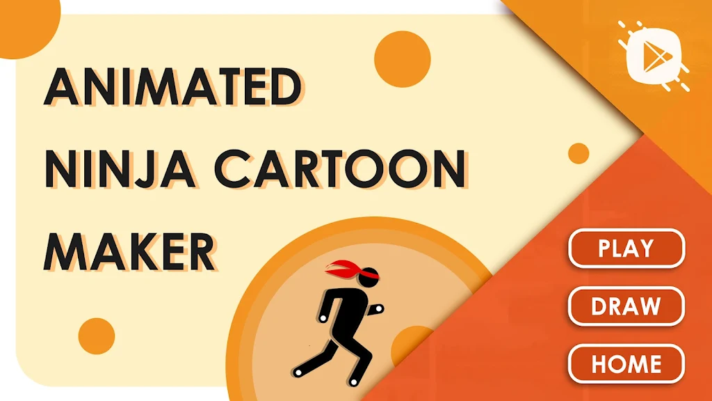 Animated Ninja Cartoon Maker Скриншот 0