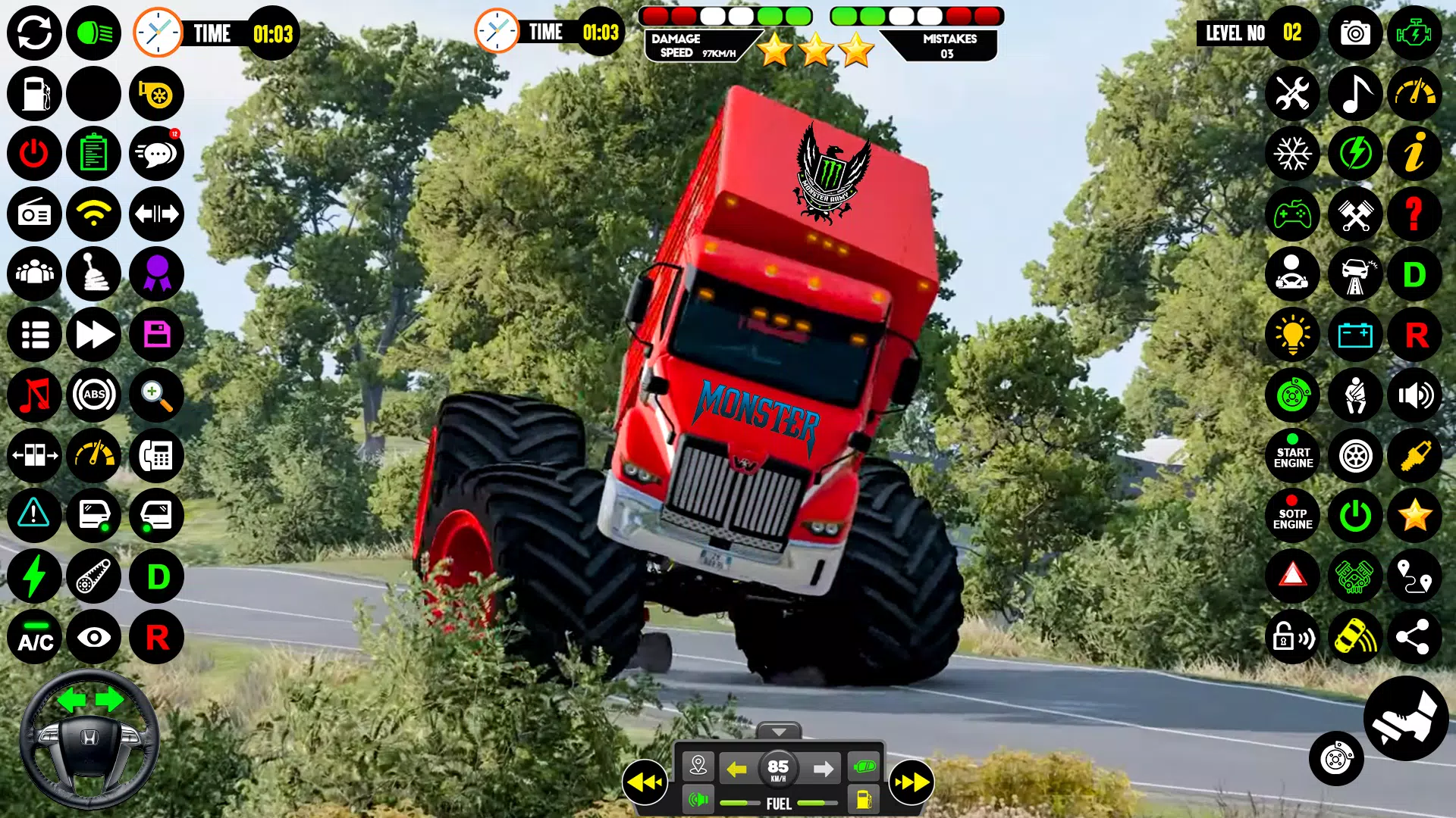 4x4 Monster Truck Game - Derby 스크린샷 0