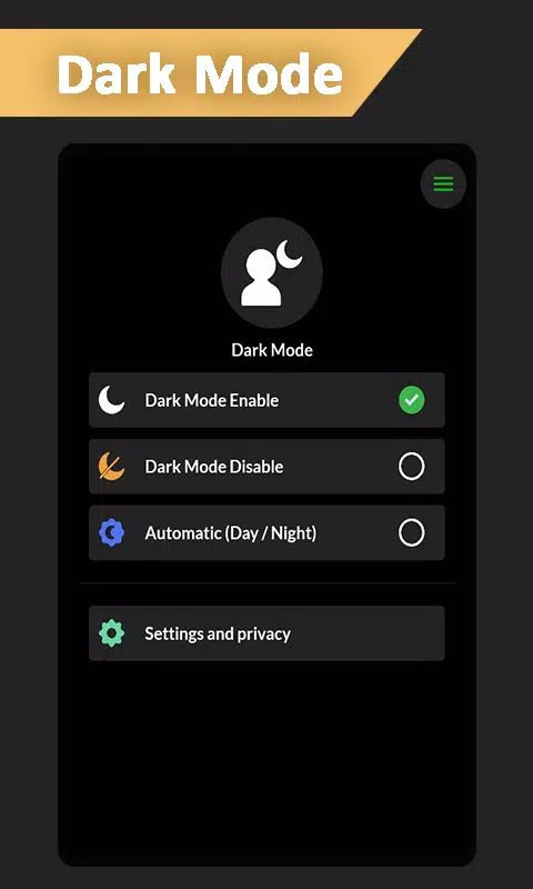 Dark Mode স্ক্রিনশট 2