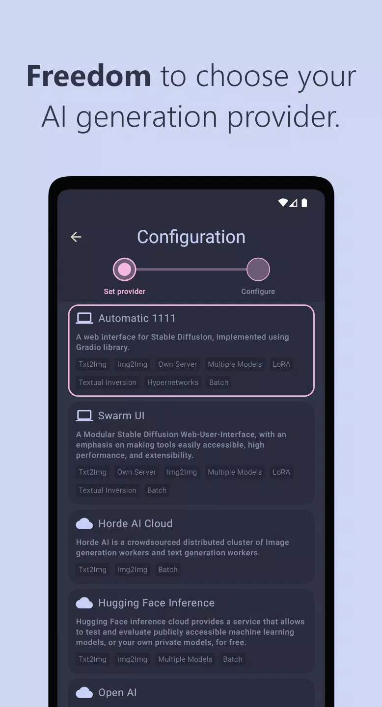 Stable Diffusion AI (SDAI) ภาพหน้าจอ 1