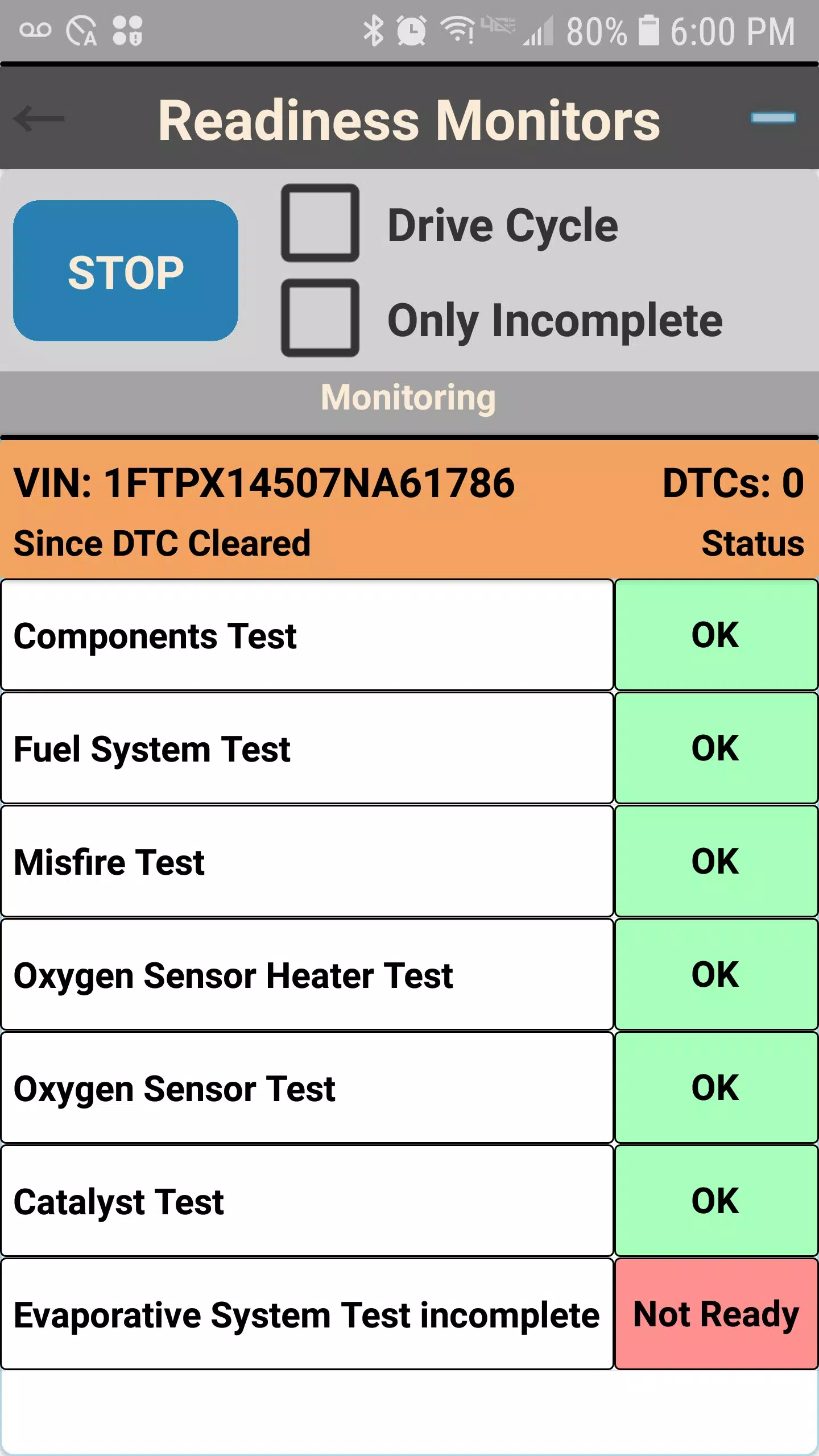 OS OBD2 Interface スクリーンショット 2