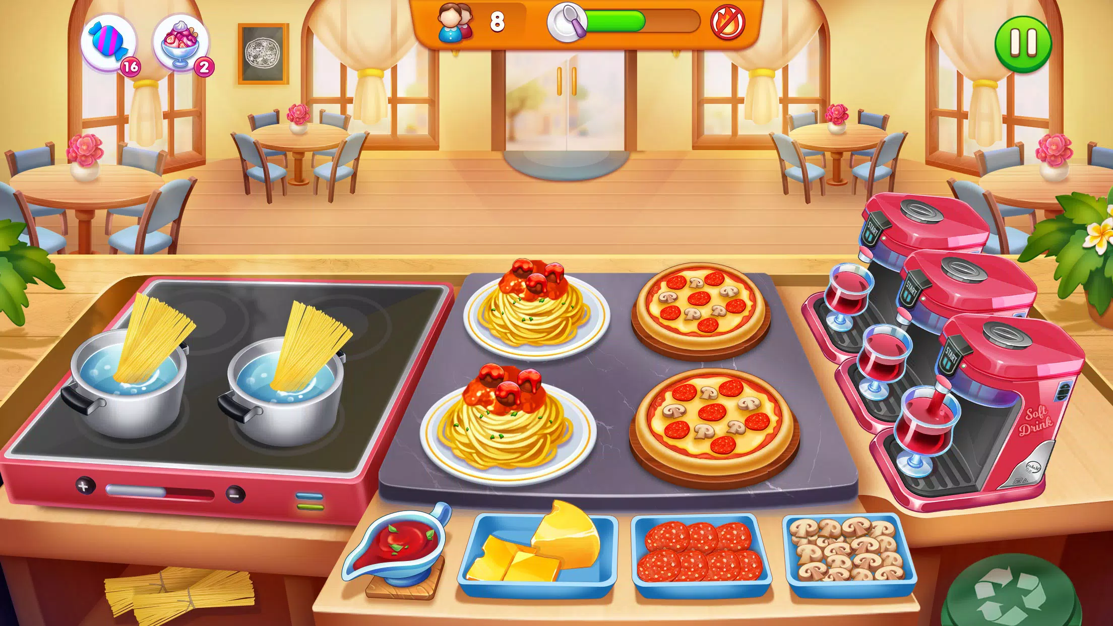 Schermata Cooking Restaurant Food Games 1