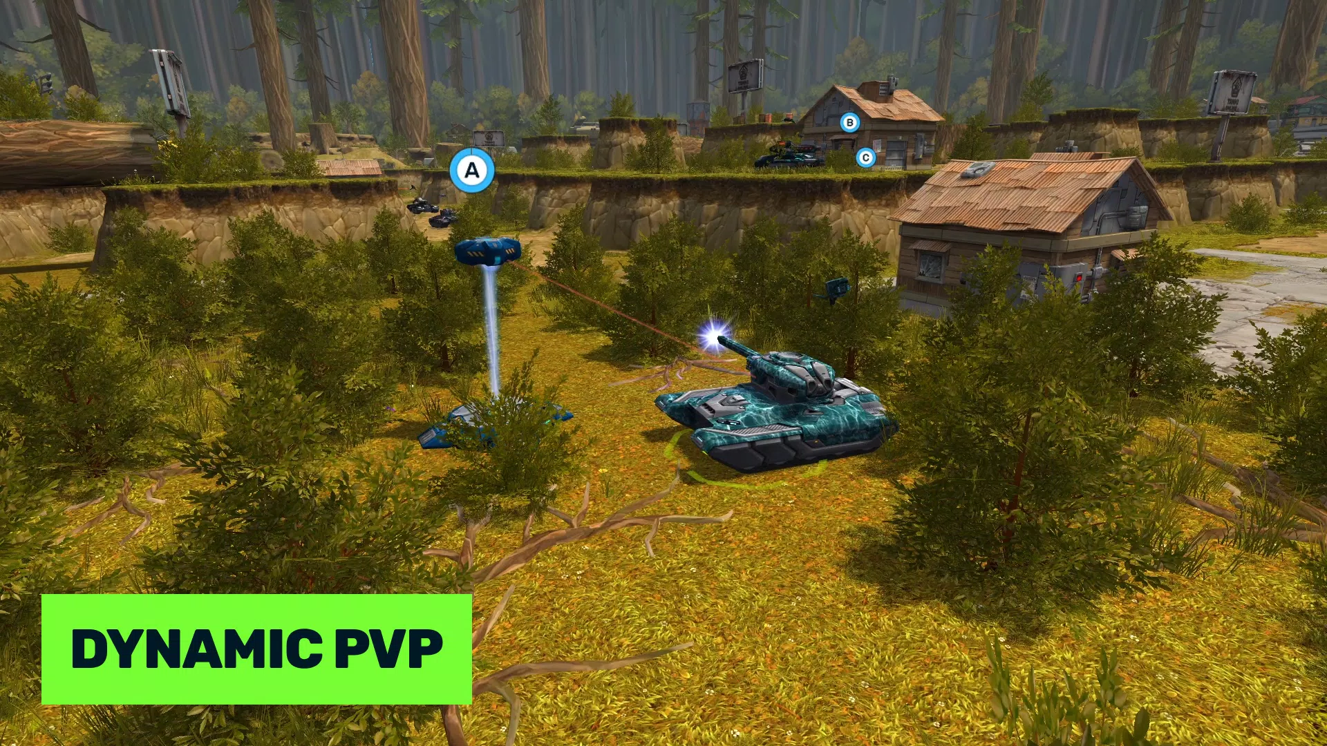 Schermata Tanki Online: PvP Tank Battle 1