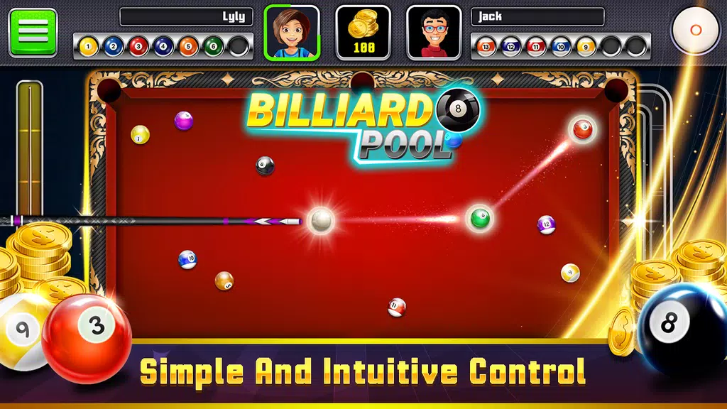 Billiards 8 ball Captura de tela 0