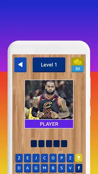 Quiz Basket NBA Zrzut ekranu 2