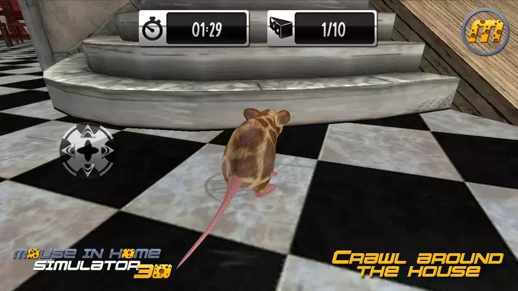 Mouse in Home Simulator 3D 스크린샷 2