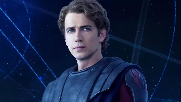 Hayden Christensen nel ruolo di Anakin Skywalker