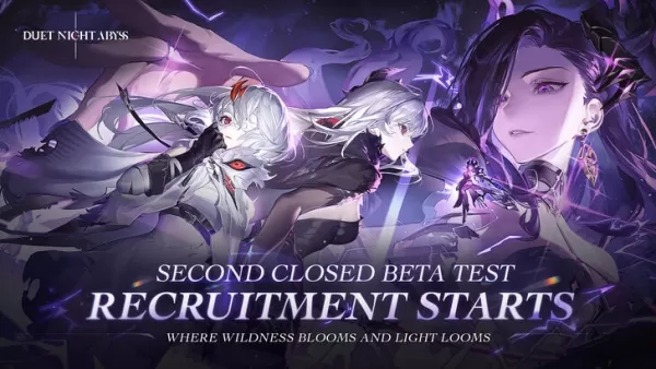 Duet Night Abyss Final Fechou as inscrições beta abertas | 5 slots exclusivos de jogo 8 disponíveis