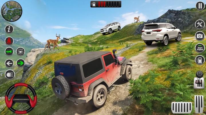 Offroad Fortuner car Driving Capture d'écran 2