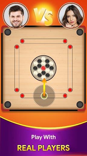 Carrom board game - Carrom Pro Ekran Görüntüsü 0