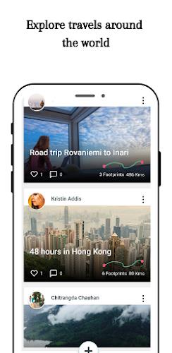 Trotter It -Travel Journal App ภาพหน้าจอ 2