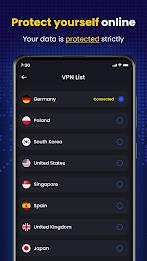 Super VPN: Safe & Secure VPN Captura de tela 3