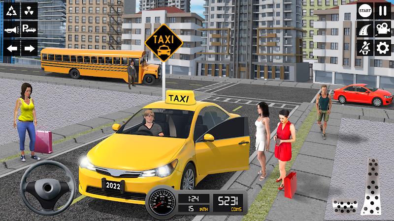 Taxi Simulator 3d Taxi Sim Ekran Görüntüsü 3