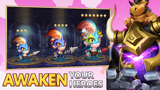 Heroes Legend: Idle Battle War Mod Screenshot 1