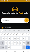 Ford radio code generator ภาพหน้าจอ 1