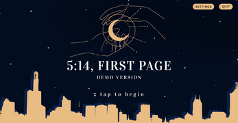 5:14, First Page [Demo Version] ภาพหน้าจอ 0