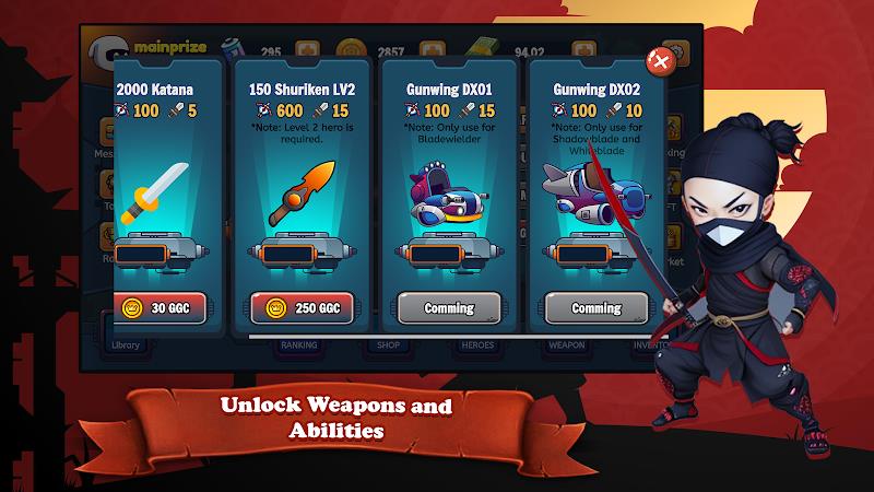 Ninja Boss Hunter - Earn Money Ảnh chụp màn hình 1