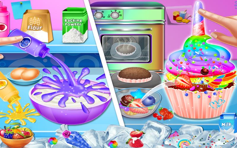 Rainbow Ice Cream Party 스크린샷 1