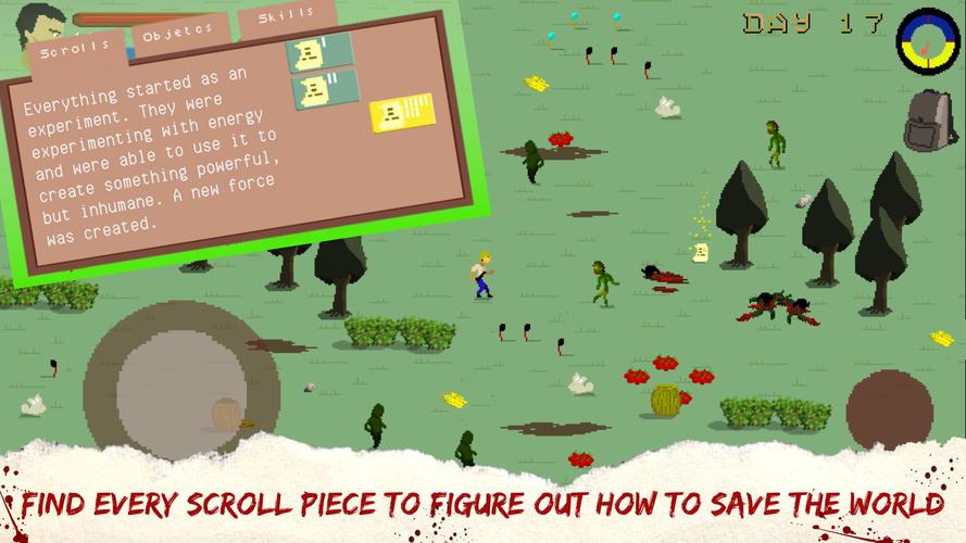 Me Alone: Survival Zombie Expe Ảnh chụp màn hình 1