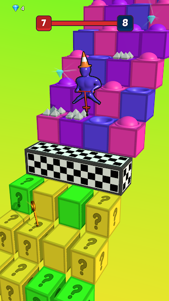 Pop It Run! 3D Mod 스크린샷 1