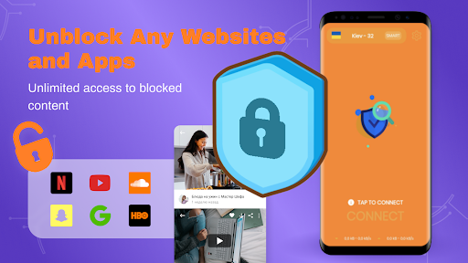 VPN Ukraine - Free VPN Proxy Server & Secure App Tangkapan skrin 0