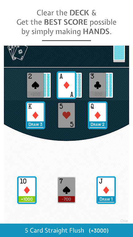 9-Draw: Poker Solitaire Puzzle應用截圖第0張
