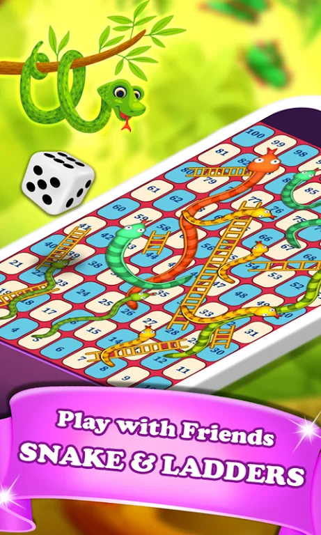 Schermata Snakes and Ladders Dice Game 1