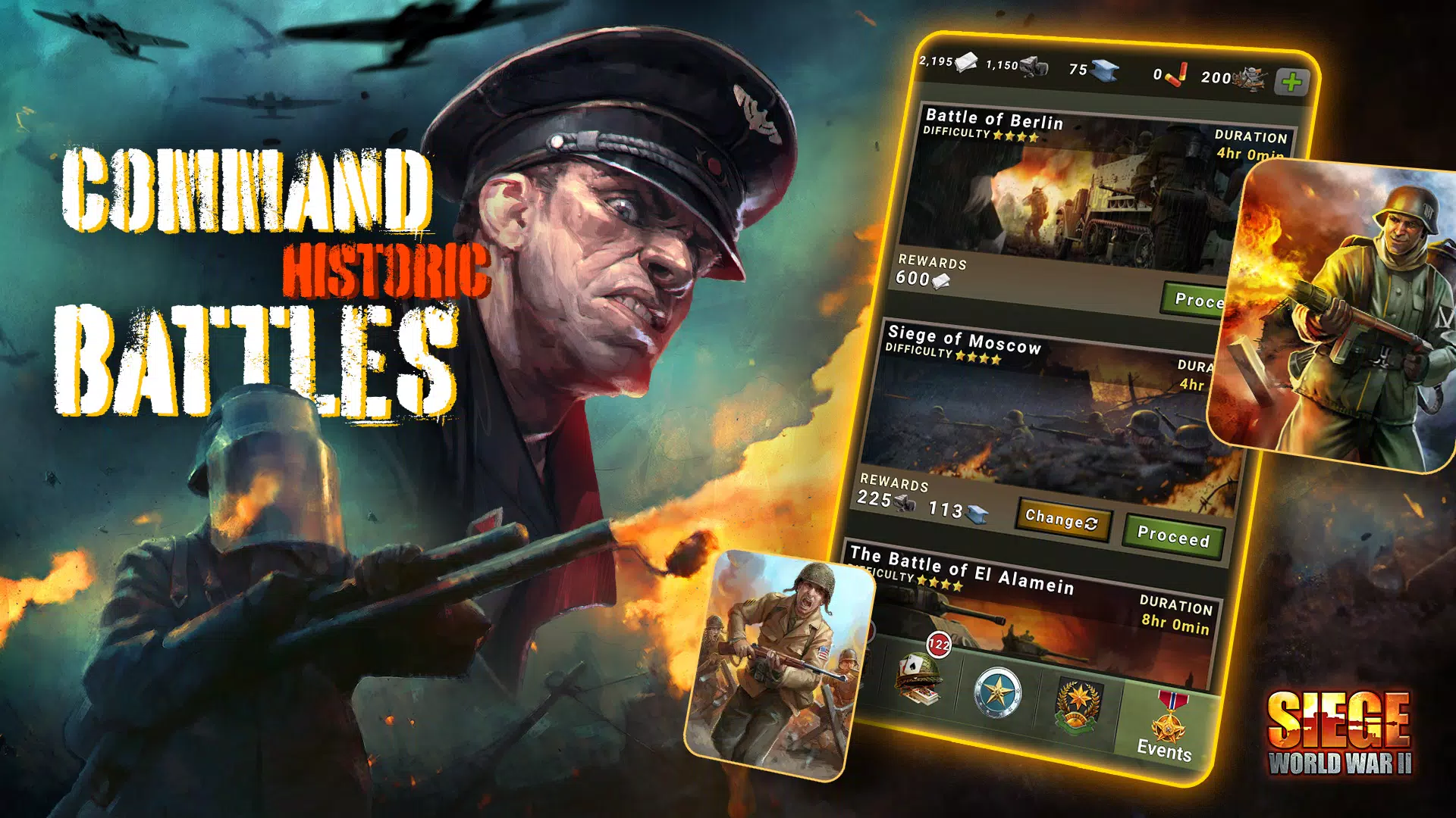 SIEGE: World War II Ekran Görüntüsü 2