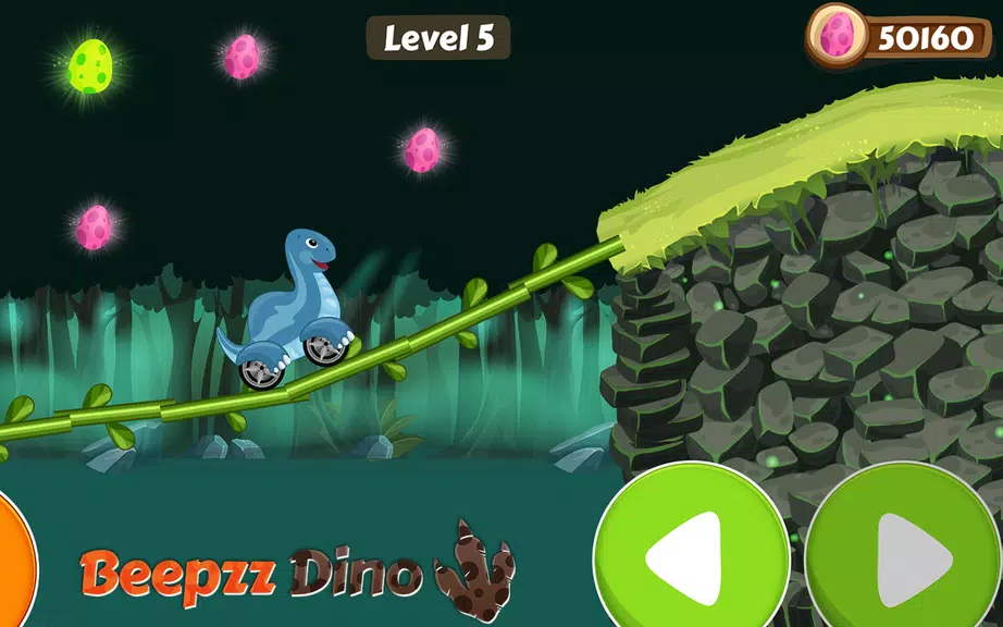 Car games for kids - Dino game 스크린샷 2