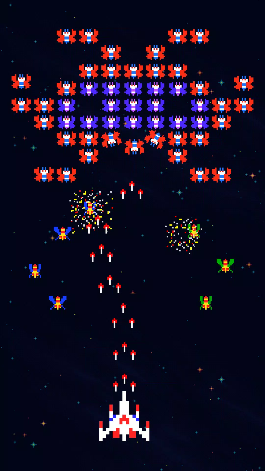 Schermata Falcon: Classic Space Invaders 3