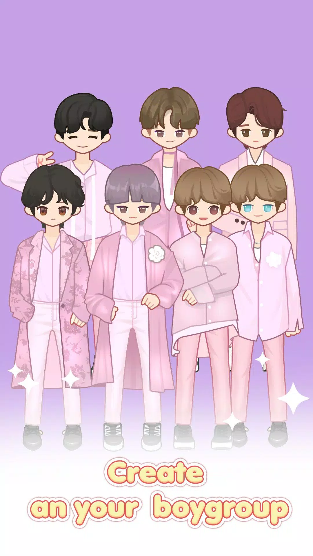 MYIDOL (#Dress up #BoyGroup #k Captura de pantalla 1