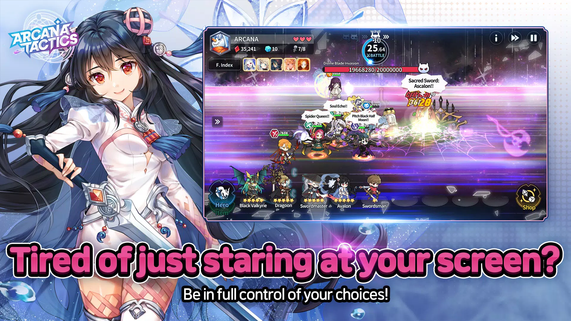 Arcana Tactics ภาพหน้าจอ 1