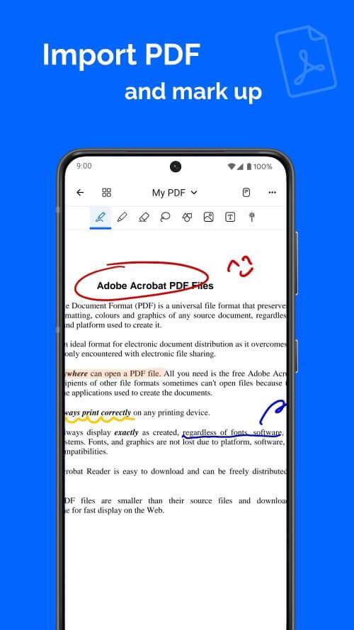 Notewise - Notes & PDF ဖန်သားပြင်ဓာတ်ပုံ 3