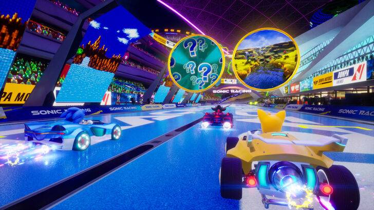 Sonic Racing : Crossworlds Crossworlds 기능