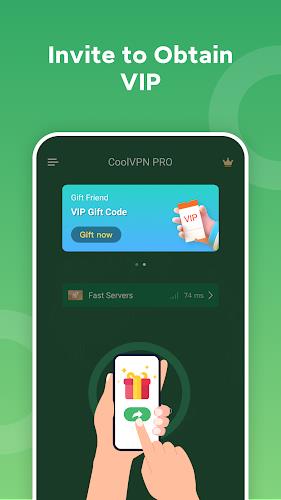 Cool VPN Pro: Secure VPN Proxy スクリーンショット 1