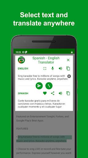 Spanish - English Translator スクリーンショット 0