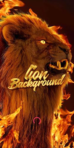 lion background Ảnh chụp màn hình 0