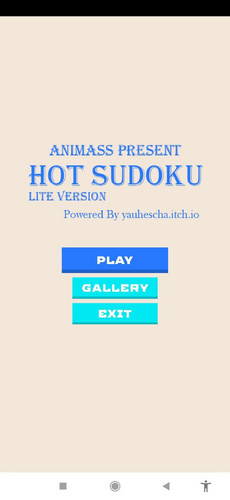 AnimAss - Hot Sudoku Lite Скриншот 0