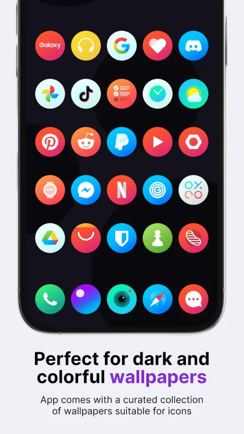 Hera Icon Pack: Circle Icons Zrzut ekranu 1