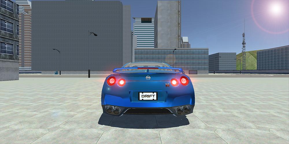 GT-R R35 Drift Simulator Games Schermafbeelding 3