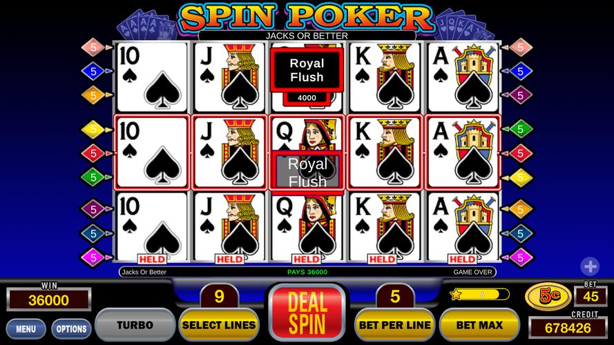 Spin Poker™ Casino Video Slots スクリーンショット 3